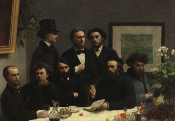The Corner of the Table by Henri Fantin-Latour
