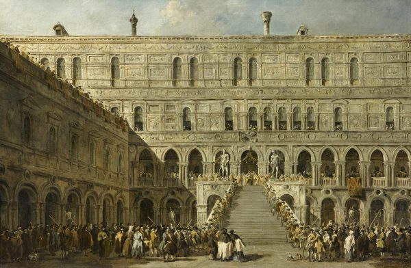 The Coronation of the Doge by Francesco Guardi