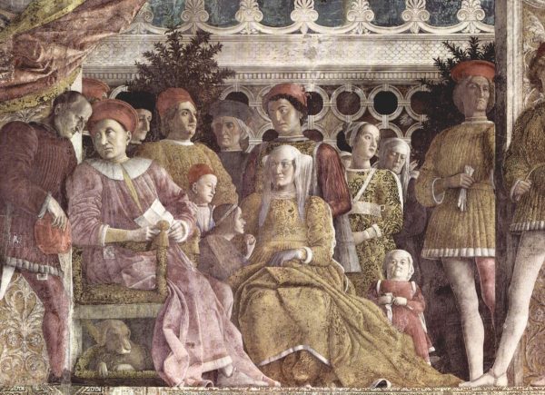The Court Of Mantua by Andrea Mantegna