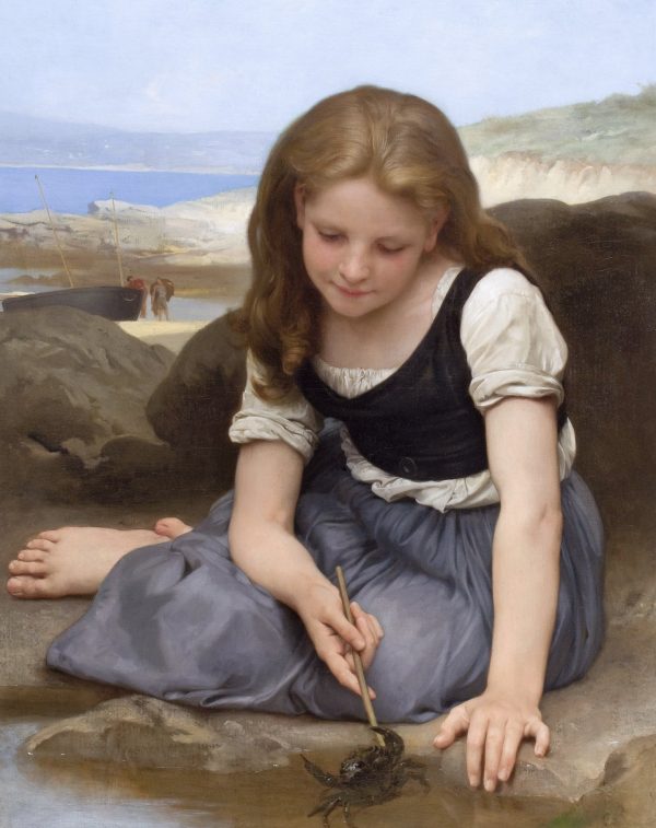 The Crab by William Bouguereau