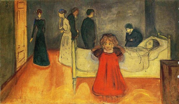 The Dead Mother by Edvard Munch