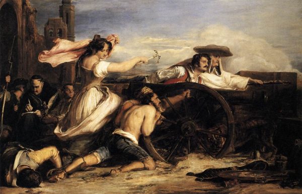 The Defence of Saragossa by David Wilkie