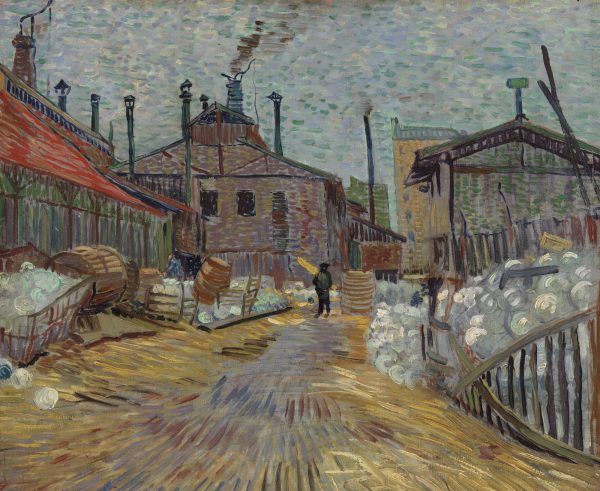 The Factory at Asnieres by Vincent Van Gogh