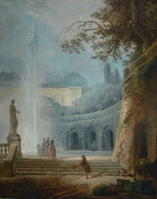 The Fountain by Hubert Robert
