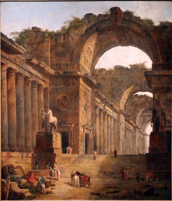 The Fountains by Hubert Robert