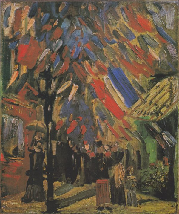 The Fourteenth of July Celebration in Paris by Vincent Van Gogh