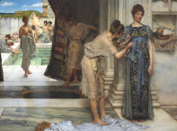 The Frigidarium by Lawrence Alma-Tadema