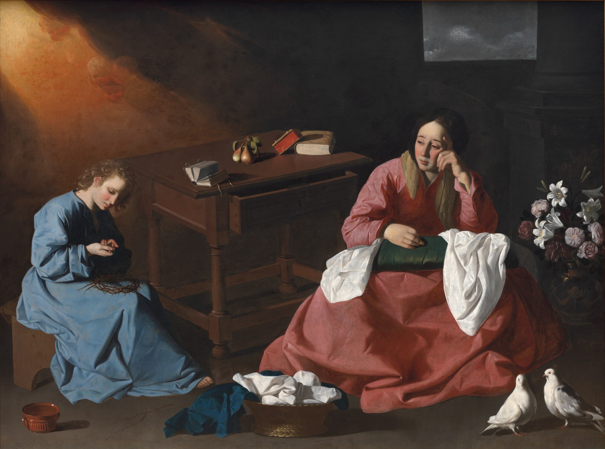 The Holy House of Nazareth by Francisco de Zurbarán - hand-painted oil reproduction