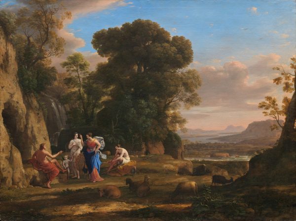 The Judgement Of Paris by Claude Lorrain