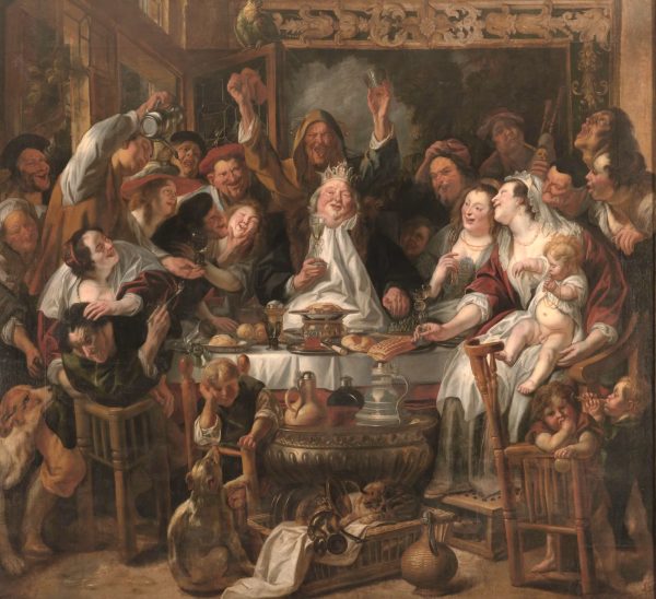 The King Drinks III by Jacob Jordaens