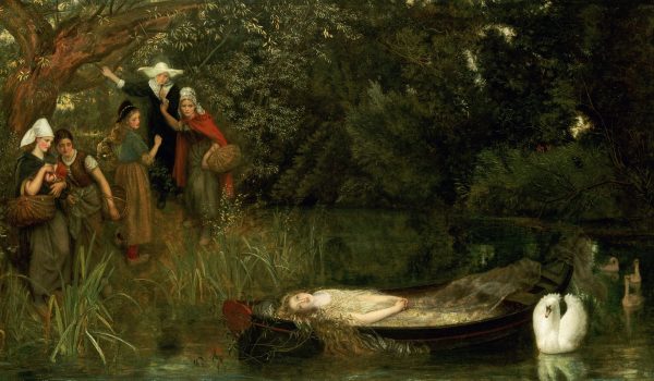 The Lady of Shalott by Arthur Hughes