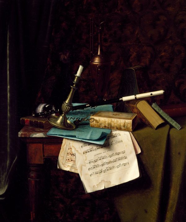 The Last Rose of Summer by William Michael Harnett