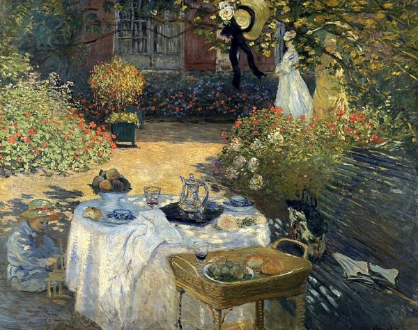 The Luncheon by Claude Monet