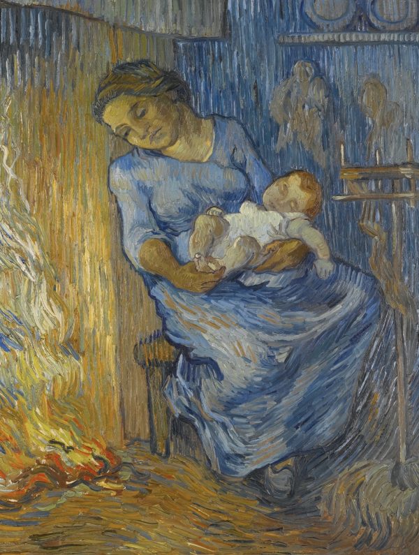 The Man is at Sea After Demont Breton by Vincent Van Gogh