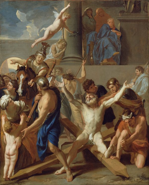 The Martyrdom of Saint Andrew by Charles Le Brun