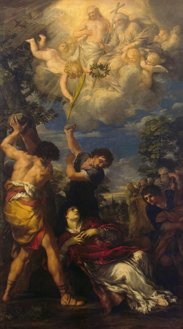 The Martyrdom of Saint Stephen 1660 by Pietro da Cortona