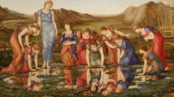 The Mirror of Venus by Edward Burne-Jones