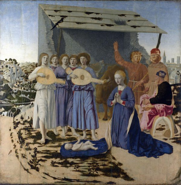 The Nativity by Piero della Francesca, hand-painted oil painting reproduction