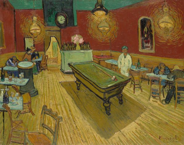 The Night Cafe in the Place Lamartine in Arles by Vincent Van Gogh