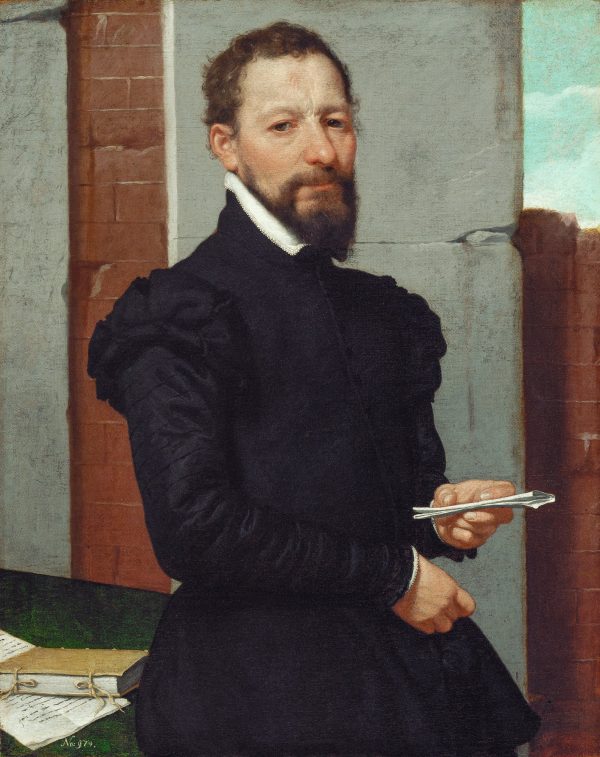 The Oratorian Giovan Pietro Maffeis by Giovanni Battista Moroni
