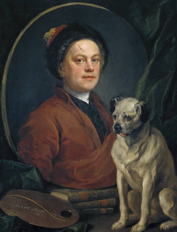 The Painter And His Pug by William Hogarth