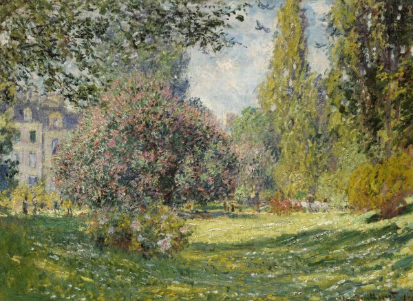 The Parc Monceau by Claude Monet