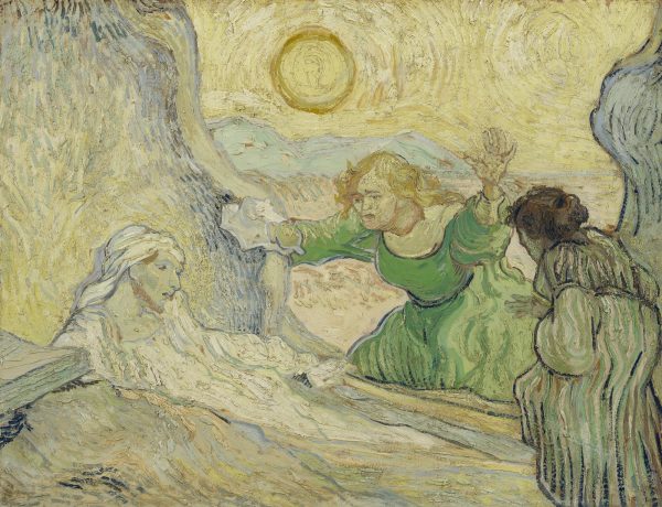The Raising of Lazarus After Rembrandt by Vincent Van Gogh