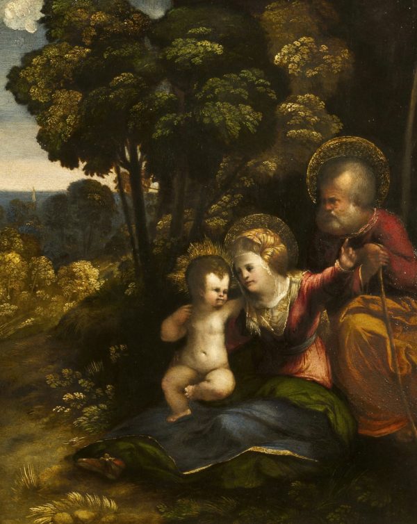 The Rest on the Flight into Egypt by Dosso Dossi