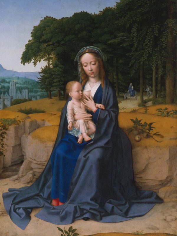 The Rest on the Flight into Egypt c by Gerard David
