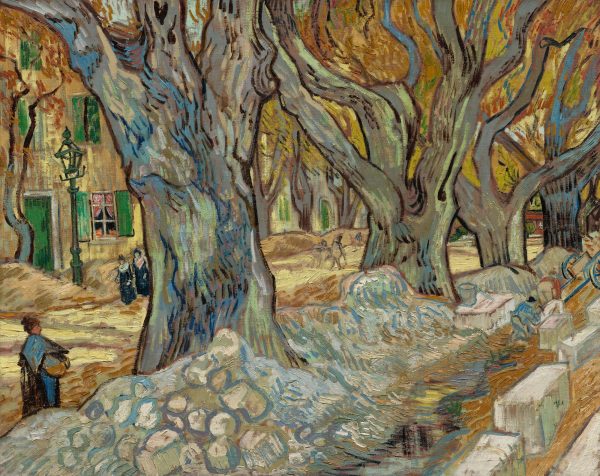 The Road Menders by Vincent Van Gogh