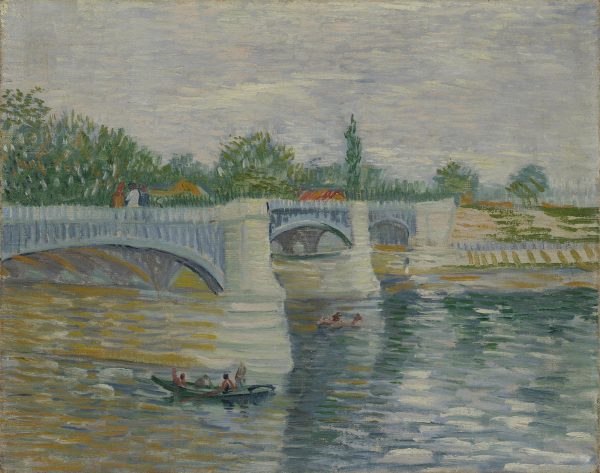 The Seine with the Pont de la Grande Jette by Vincent Van Gogh