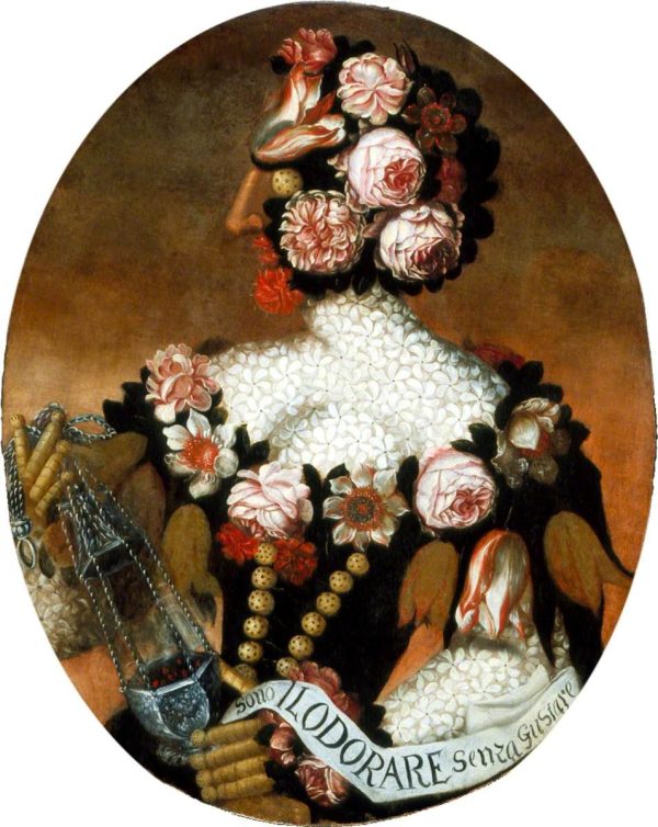 The Sense of Smell by Giuseppe Arcimboldo