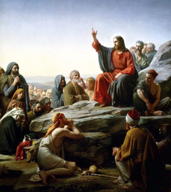 The Sermon on the Mount by Carl Heinrich Bloch