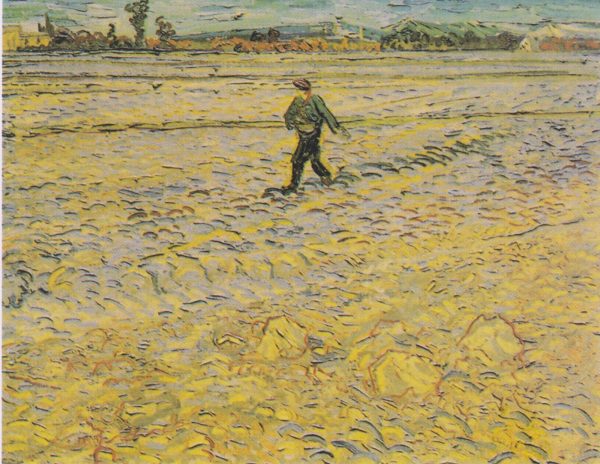 The Sower Farm by Vincent Van Gogh