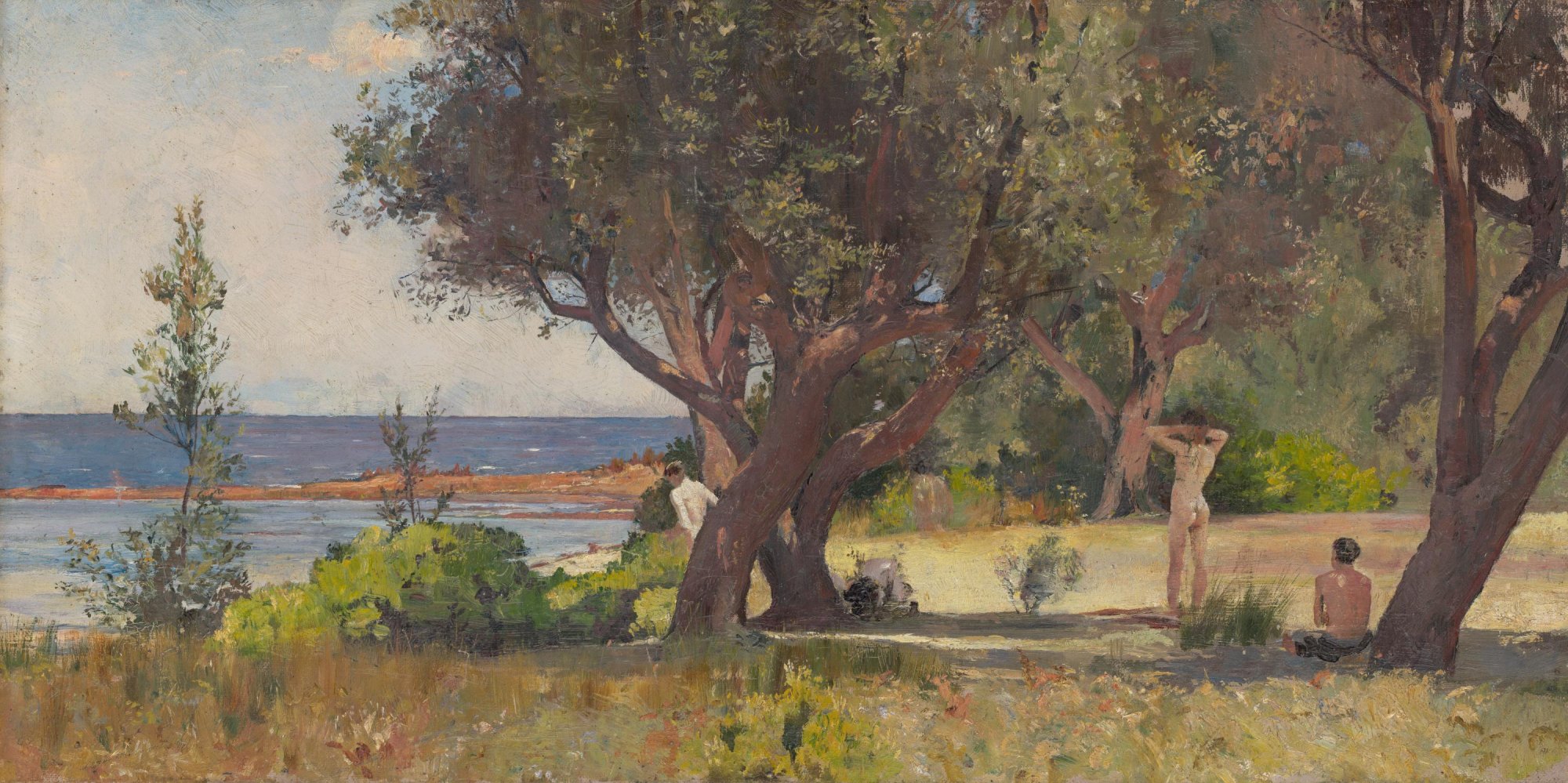 The Sunny South by Tom Roberts - hand-painted oil reproduction