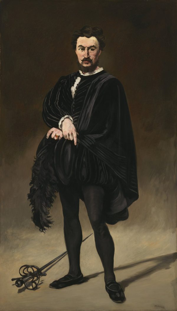 The Tragic Actor by Edouard Manet