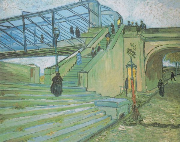 The Trinquetaille Bridge by Vincent Van Gogh