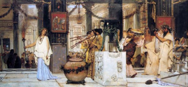 The Vintage Festival by Lawrence Alma-Tadema