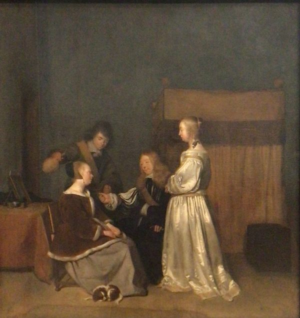 The Visit by Gerard ter Borch