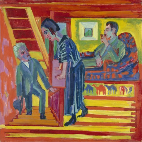 The Visit by Ernst Ludwig Kirchner