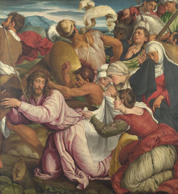 The Way To Calvary by Jacopo Bassano