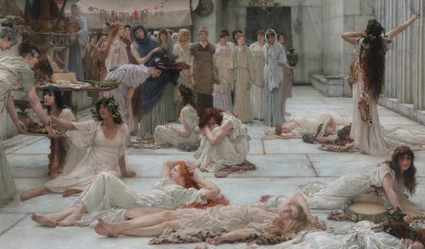 The Women of Amphissa by Lawrence Alma-Tadema