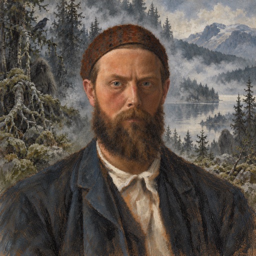 Portrait of Theodor Kittelsen