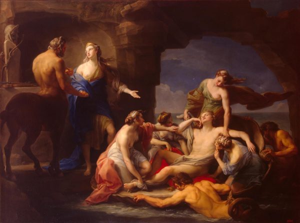 Thetis Takes Achilles from the Centaur Chiron by Pompeo Batoni