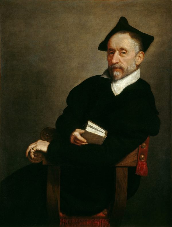Titian's Schoolmaster by Giovanni Battista Moroni