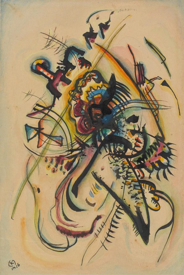 To the Unknown Voice by Wassily Kandinsky