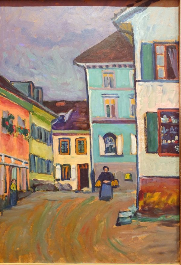 Top of the Johannisstrasse by Wassily Kandinsky