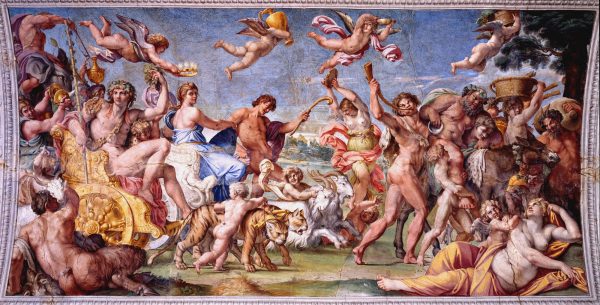 Triumph of Bacchus and Ariadne by Annibale Carracci