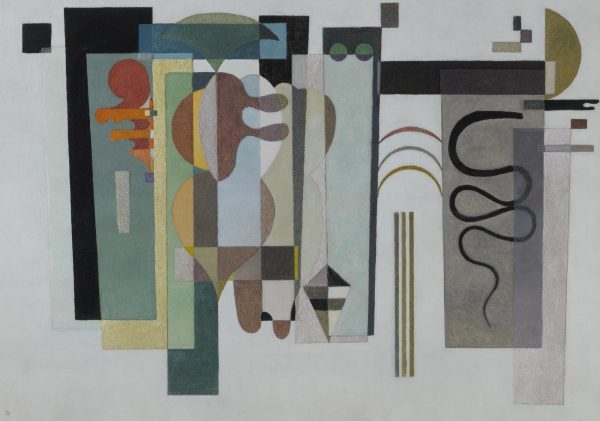 Two Green Points by Wassily Kandinsky