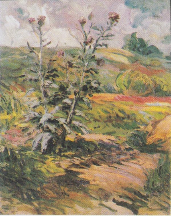 Two Thistles by Vincent Van Gogh